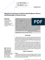 Hiperhomosisteinemia - Parkinson 2009 PDF