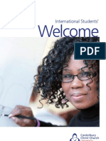 International Students Welcome Event Guide - September 2013