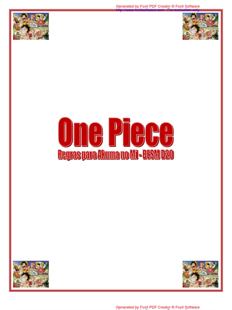one piece d20 pdf download