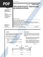 NBR 6468 - Telha de Fibrocimento - Resistência A Flexão