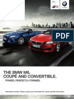 M6 Coupe Convertible Catalogue