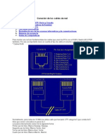 Conexion Cables Red
