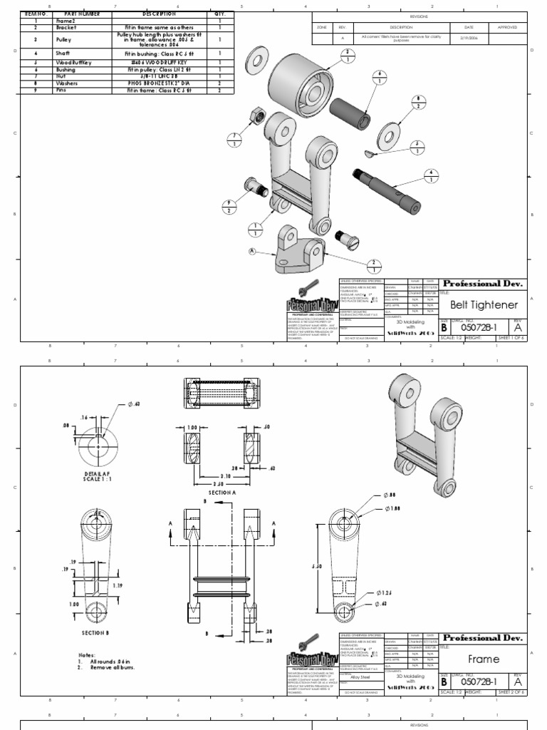 Belt Tightener Assembly