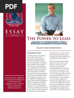 Download The Power To Lead Analysis Of Superintendent Survey Responses Regarding Teacher Tenure by Show-Me Institute SN161425687 doc pdf