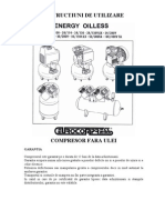 Manual de Utilizare Compresoare Fara Ulei