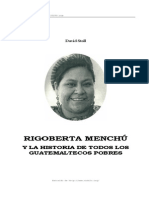 13111587 David Stoll Rigoberta Menchu y La Historia de Todos Los Guatemaltecos Pobres