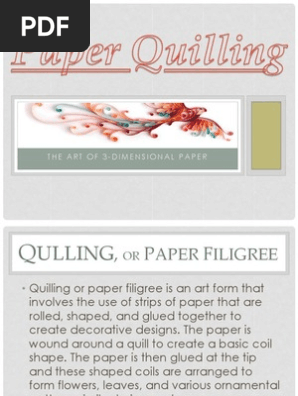 Paper Quilling
