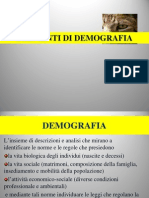 Lezione Di Demografia 2012