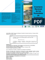 (5) Inventario Nacional de Humedales GUATEMALA