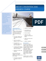 Ilo Maritime Labour Convention 2006 (MLC, 2006) Awareness Course