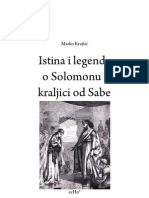 Marko Krajsic - Istina I Legenda o Solomonu I Kraljici Od Sabe