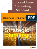 proposed lease accounting standard - business considerations august 2013