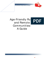 Age-Friendly Rural and Remote Communities: A Guide