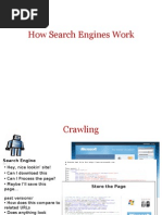 How search engines work