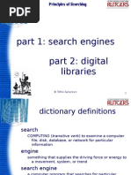 Download Search engines and digital libraries by Ram Sagar Mourya SN16150430 doc pdf