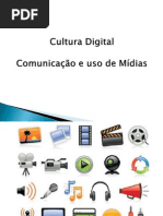 Cultura digital e uso de midias na educação