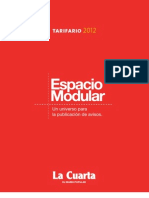 Tarifario Lacuarta PDF