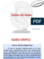 Delito de Robo