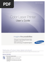 Color Laser Printer: User's Guide