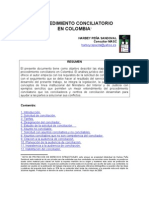 Procedimiento Conciliatorio en Colombia