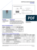 Cds Photoconductive Photocells: Pdv-P8001