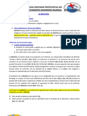 La Idolatria, PDF, Constantino el grande