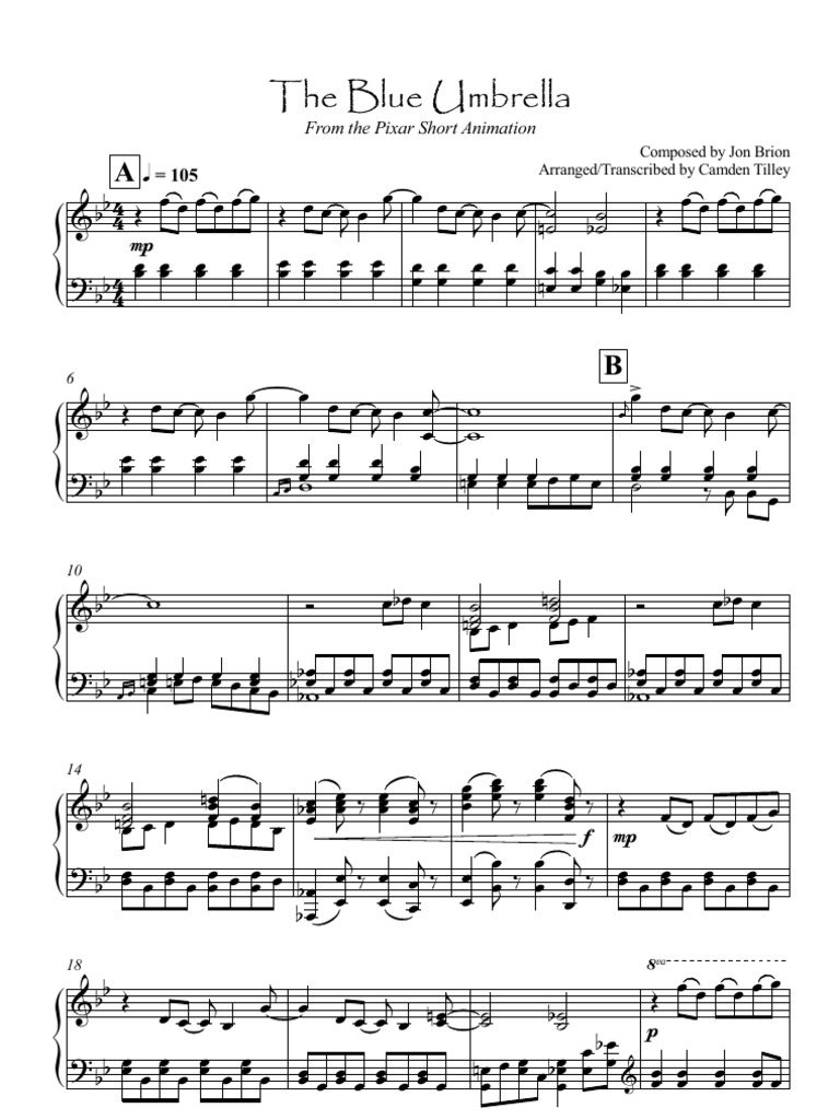 The Blue Umbrella PDF