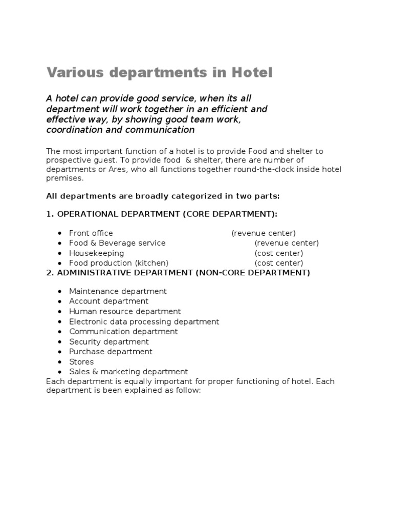 Food &beverage Service Notes PDF Tableware Restaurants