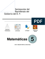 Matematicas V Calculo Semi Escolar IEMS