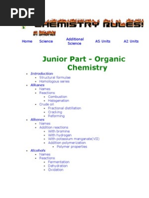 Organic Chemistry