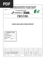 Download Hazop  Hazid Report - Cng Gas Plant - Tambak Lorok Rev b by Denstar Ricardo Silalahi SN161572593 doc pdf