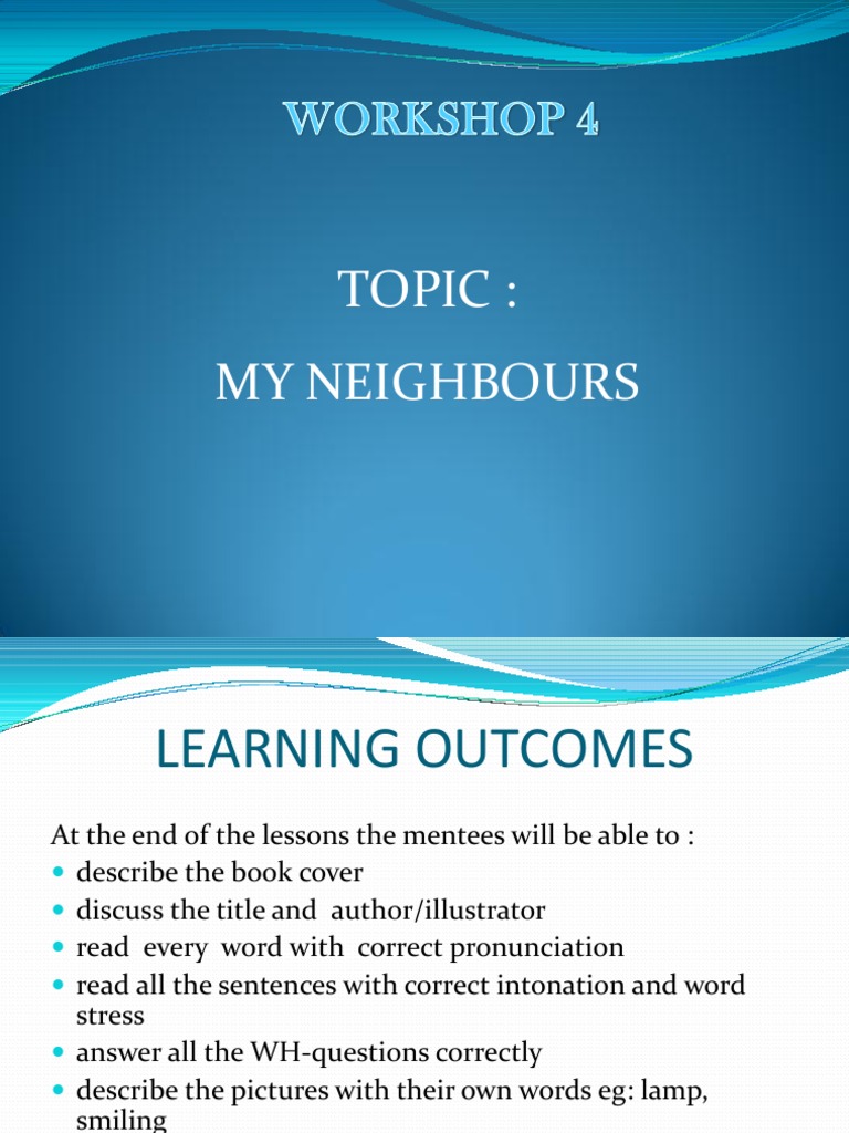 Understanding Neighbors: A Learning Guide | PDF
