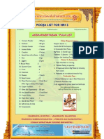 Aksharabhyasam Puja List For Nri