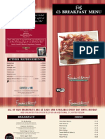 F&B Breakfast Menu PDF