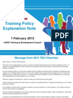 New JCI Training Program Explanation Note PDF