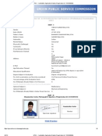 UPSC - Candidate's Application Details (Registration-Id_ 11319105333)