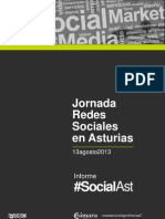 Informe Jornadas Redes Sociales #SocialAst