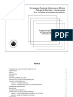 Taller de Diseño Ambiental I y II