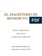 Benedicto Xvi - El Magisterio de Benedicto Xvi - Enciclicas