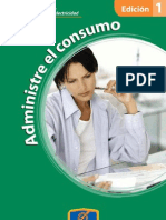 Edición 1 ADMINISTRE EL CONSUMO