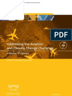 Addressing the Aviation and Climate Change Challenge: A Review of Options