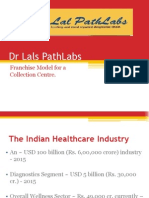 Dr Lal PathLabs Franchise Model for a Collection Centre
