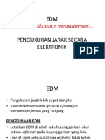 EDM - Electronic Distance Measurement