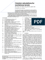 [RTDI]Sag and Tension Calculations for Mountainous Terrain