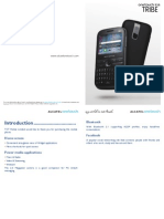 Alcatel OT 838 User Manual