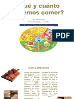 ¿Qué y Cuánto Debemos Comer