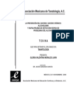 La Prevencion Del Suicidio Asociacion Mex Tanato