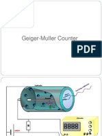 Geiger-Muller Counter Operation and Components