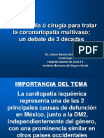 Análisis comparativo de angioplastía vs cirugía ECMV P.P..ppt