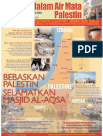 Poster Malam Air Mata Palestin